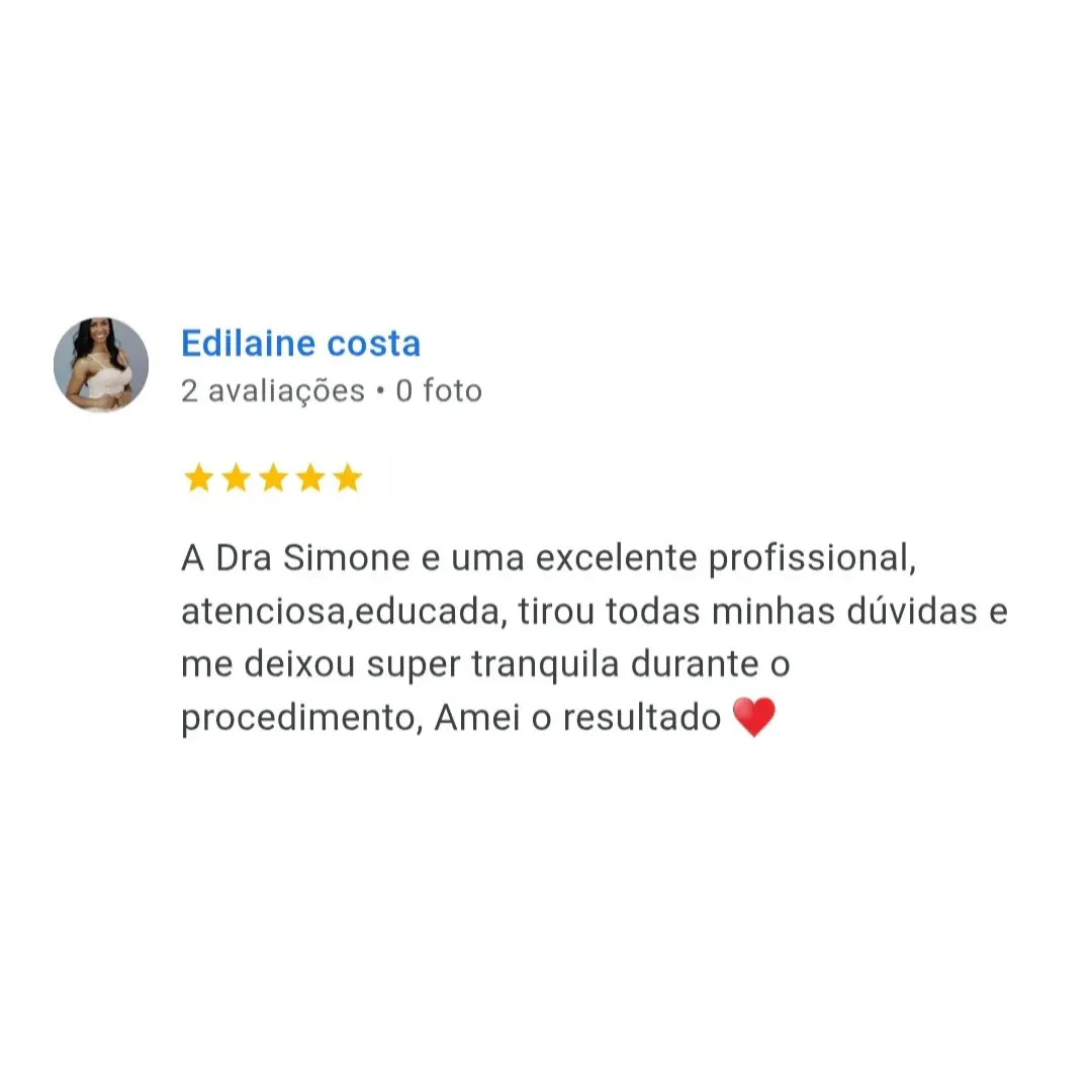 Depoimento de Edilaine Costa