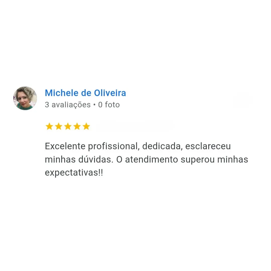 Depoimento de Michele Oliveira
